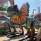 تجهیز پارک موضوعی مجسمه دایناسور انیماترونیک واقعی مدل Dilophosaurus