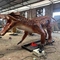 تجهیزات پارک موضوعی مجسمه تمساح در فضای باز مدل های واقعی دایناسور در اندازه واقعی