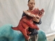 فروش عروسک خیمه شب بازی دایناسور تریسراتوپس دایناسور کنترل دستی