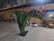 لباس دایناسور بالغ برای فروش دایناسور راه رفتن لوازم فیلم نشان می دهد T-Rex سبز
