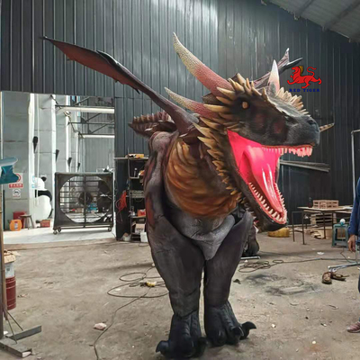 خرید لباس واقعی اژدها Animatronic برای داخل / خارج از منزل online manufacture