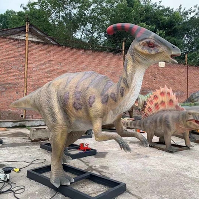 گواهینامه FCC دایناسور ژوراسیک پارک ژوراسیک Animatronic Realistic Silicone