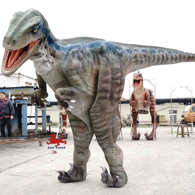 لباس دایناسور واقعی Animatronic / لباس رپتور بزرگسالان برای فضای باز