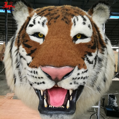 خرید دیوار نصب شده Animatronic واقعی سر ببر نوع مصنوعی online manufacture