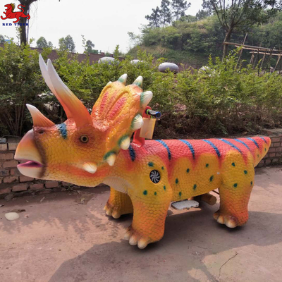 خرید 220 ولت Animatronic دایناسور سواری سن کودکان قابل تنظیم سرعت online manufacture