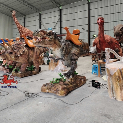خرید Animatronic T Rex Dino Riders، دایناسور پارک تفریحی سفارشی online manufacture