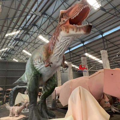 خرید پارک موضوعی واقعی دایناسور T Rex Animatronic با حرکت / سفارشی سازی صدا online manufacture