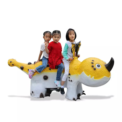 خرید کنترل از راه دور 2 متری Animatronic Dinosaur Ride برای پارک موضوعی online manufacture