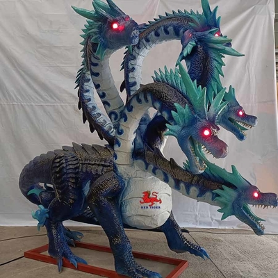 خرید صدای زنده واقعی حیوانات Animatronic اسطوره چینی هیولا Jiuying online manufacture