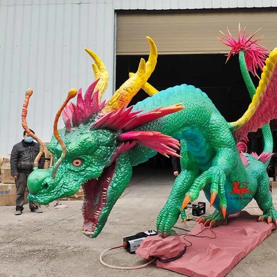 خرید سفارشی سازی واقعی حیوانات Animatronic موجودات باستانی چینی Ying Long online manufacture