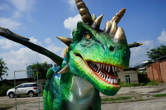 خرید لباس دایناسور Animatronic سبک وزن سبز online manufacture