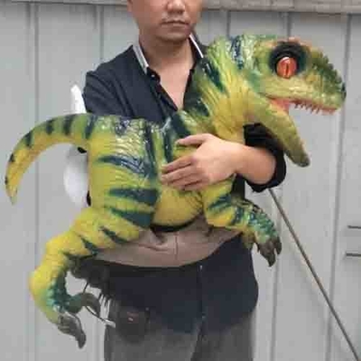 خرید محبوب ترین و محبوب ترین اسباب بازی شبیه سازی بزرگ شبیه سازی شده ضد آب Animatronic Dinosaur در دست برای تم پارک online manufacture