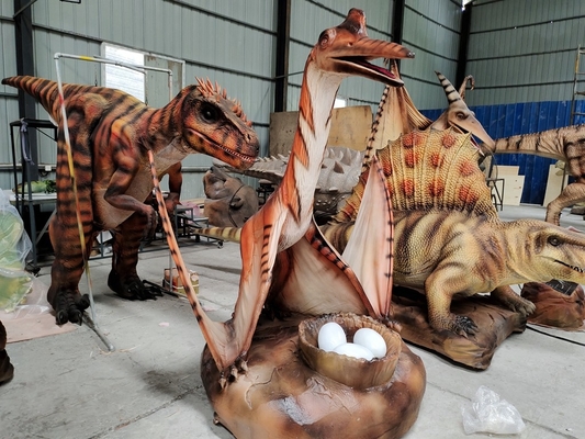 خرید نقطه سلفی Quetzalcoatlus دایناسور انیماتونیک واقع بین با تخم مرغ سنسور مادون قرمز شروع online manufacture