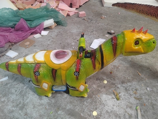 خرید پارک داخلی سواری برقی بر روی دایناسور Epark Kiddie Dino Ride برای بچه ها بر روی اسکوتر online manufacture