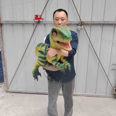 قیمت خوب عروسک دایناسور واقعی در اندازه واقعی، عروسک دستی Velociraptor پارک ژوراسیک آنلاین