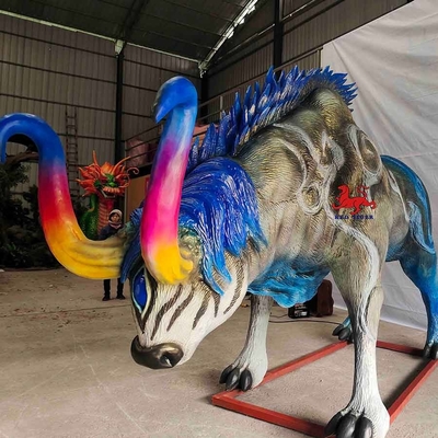 سنسور مادون قرمز تم پارک Animatronics موجودات افسانه ای چینی - Fei