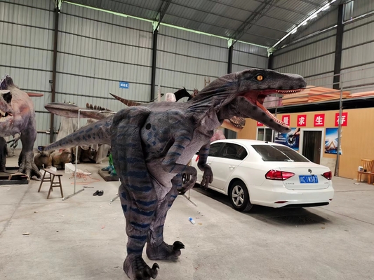 شبیه سازی بزرگسالان لباس دایناسور انیماترونیک واقعی T-Rex