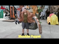 زمین بازی عروسک شانه ای دایناسور کودکان سن عروسک Deinonychus